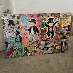 Alec Monopoly Wall Art 