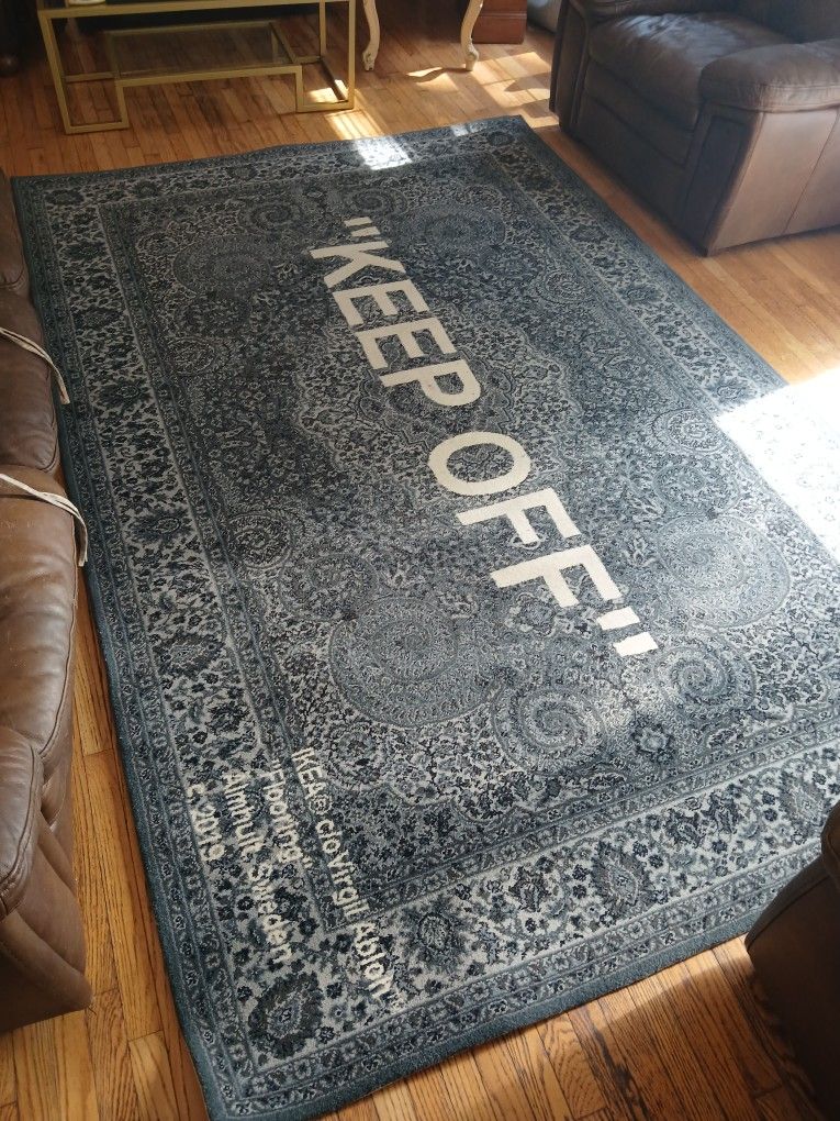 Virgil Abloh x IKEA  2019 Keep Off Rug