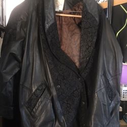 Venezia Leather Jacket Like New Women’s 14/16