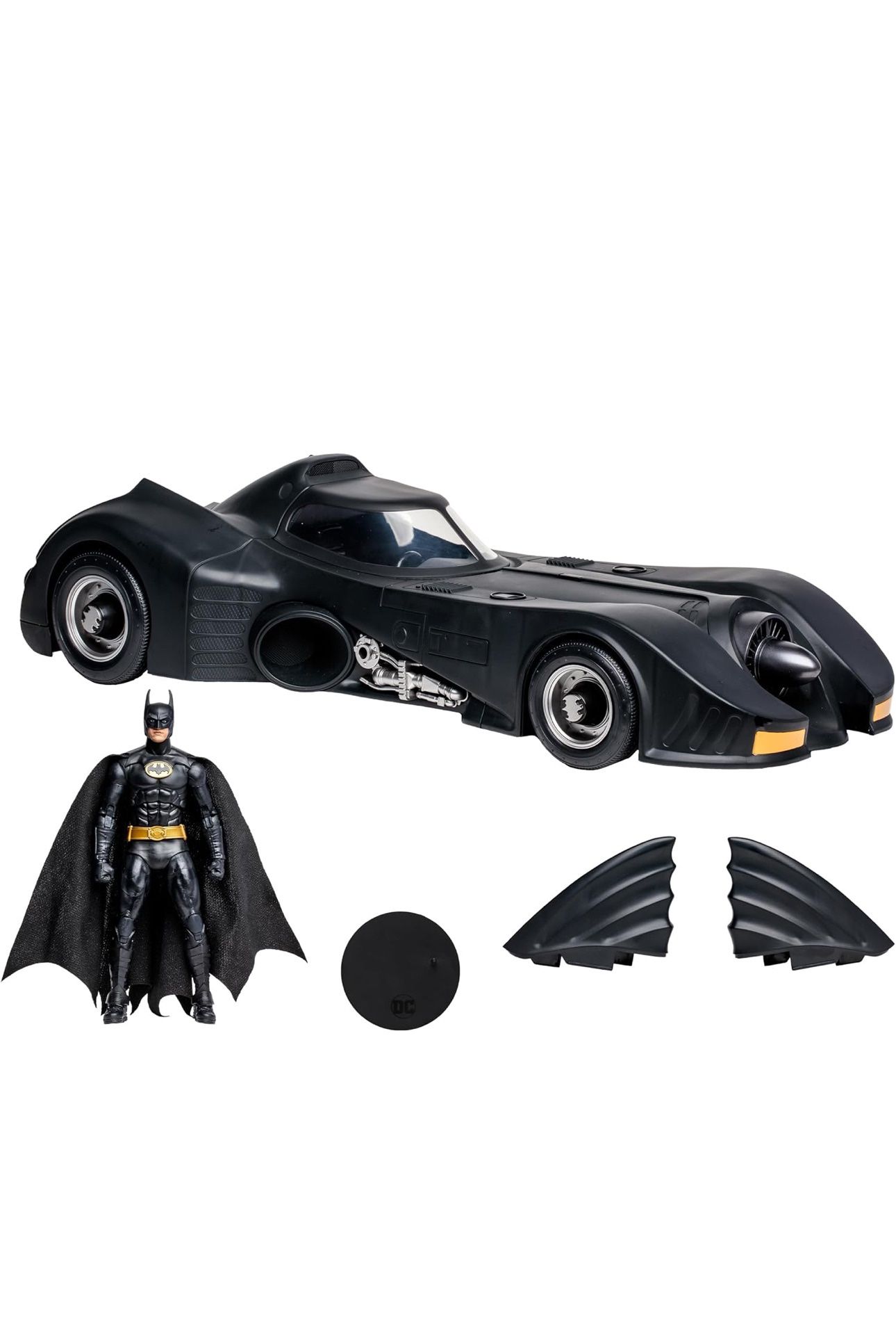 McFarlane DC Batman 1989 w/Batmobile (gold label)