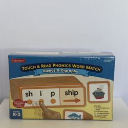 NEW Lakeshore Touch & Read Phonics Sentence  Match  New Blends & Digraphs K-2nd