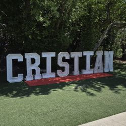 Big Letters And Numbers 