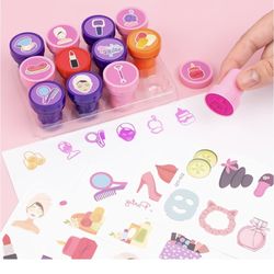 Party Favors - 30PCS Temporary Tattoos & 30PCS Stamps -  Goodie Bag Rewards