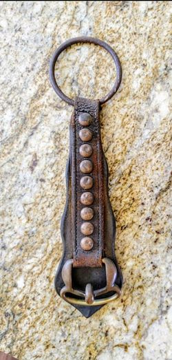 Old Leather Saddle Strap