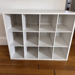 12 Cube Storage Organizer – The Container Store – White Shoe Organizer