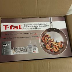 T-fal Stainless Steel Cooking Set
