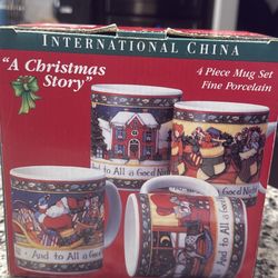 Christmas Mugs Brand New