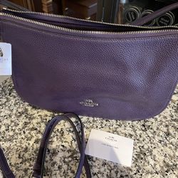 Authentic Leather Coach Purse