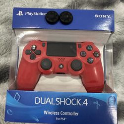 PS4 Red Controller 