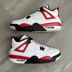 Nike Air Jordan 4 Retro (GS) 'Red Cement' 7Y