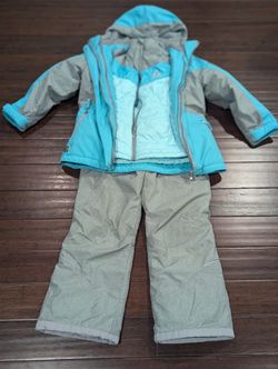 Girls Snow Pants and Jackets Set of 3