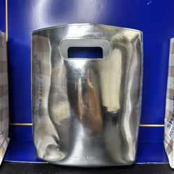 Silver Bath & Body Works Bag