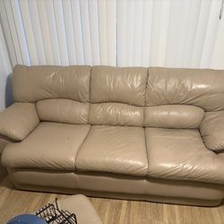 Leather Couch