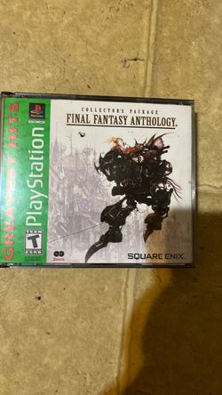 Ps1 Final Fantasy Anthology collectors package