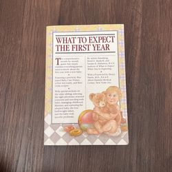 What To Expect The First Year Book