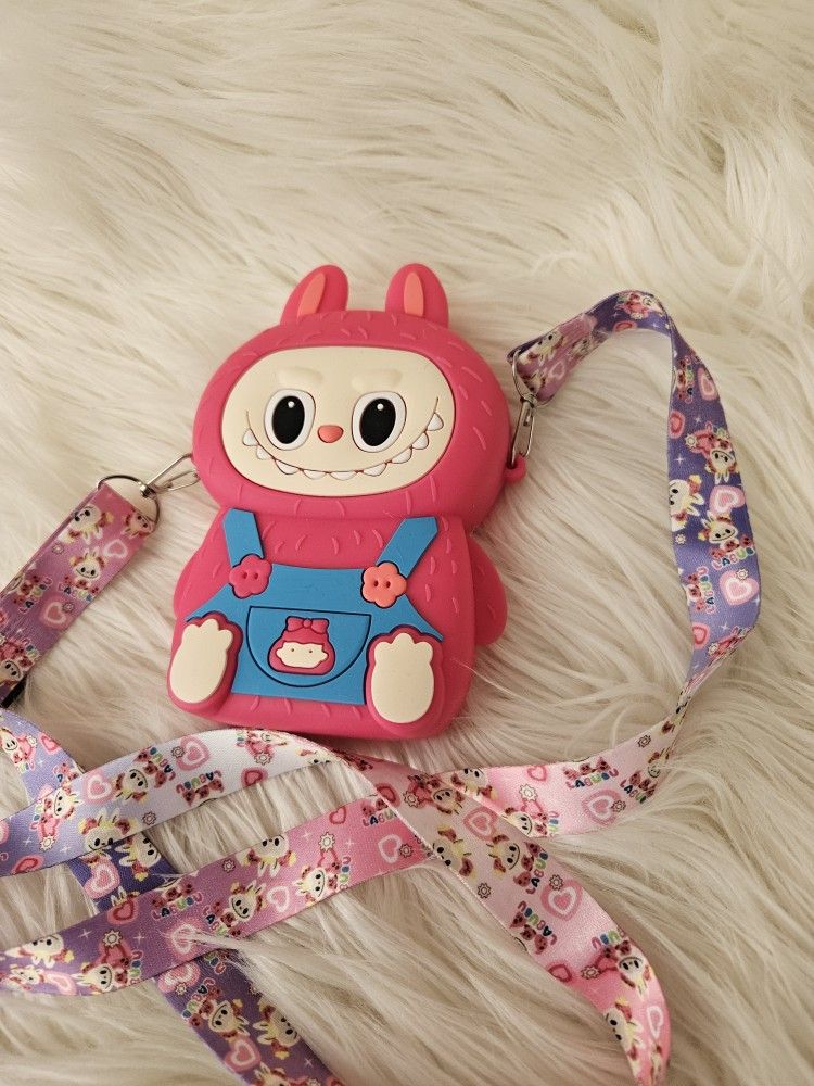 Mini Crossbody Bag With Labubu Character