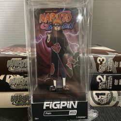 FiGPiN Collectible Pin Naruto Shippuden Akatsuki Pain #453 New