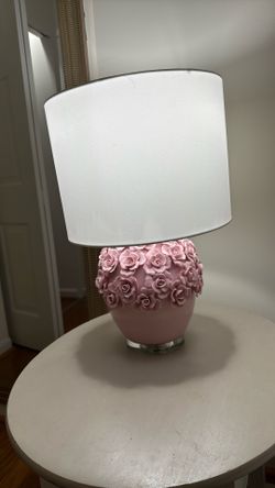 Pink Table Lamps Set Of Two