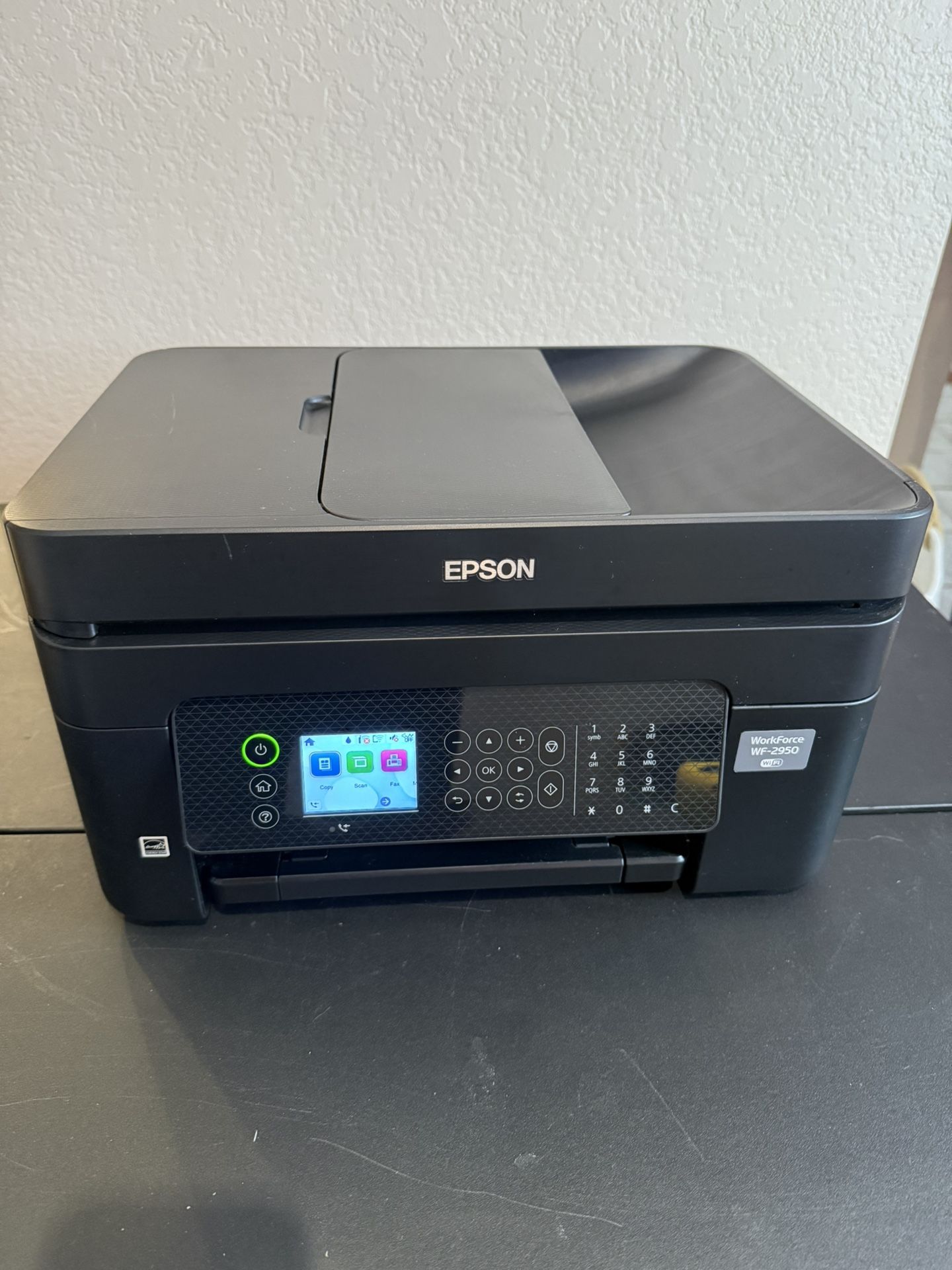 Epson WorkForce WF-2950 Printer + Extra Black Ink Cartridge (232XL)