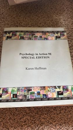 Psychology in Action 9E Special Edition – Karen Huffman