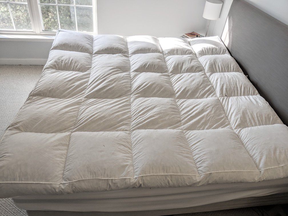 King Size Feather Bed - Like New