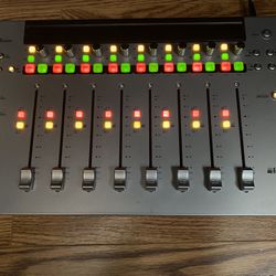 Euphonix MC Mix – 8 Motorized Faders EUCON Control Surface w/ Power Supply – Tested