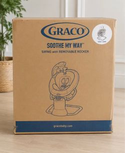 Soothe My Way 2-in-1 Baby Swing & Rocker – Brand New