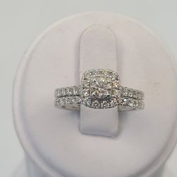 14k Gold 0.36ct 1.0ctw Vs Diamond Engagement Set