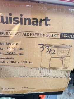 Cuisinart CompactMax 8-Qt Air Fryer Pro