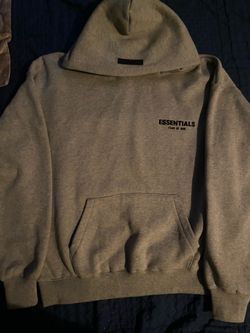 Gray Essentials Fear of God hoodie