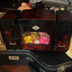 Vintage 50s Jewelry Box From Japan