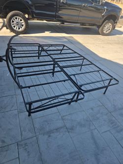 FREE Queen king bed frsme. Foldable ajd study  excellent condition.