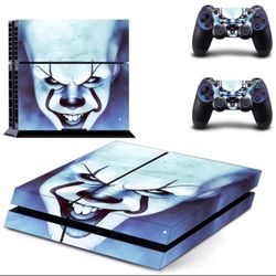 Pennywise PS4 Sticker Decal 