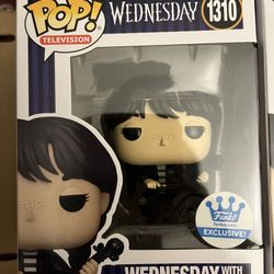 Funko POP! Wednesday w/Cello #1310 Funko Shop Exclusive