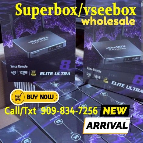 VSEEBOX V3 PLUS supreme new Model SMART TV BOX Wholesale reseller S6 Ultra super box Superbox S6 PRO
