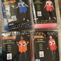 Pac-Man Ghost Family Costumes 