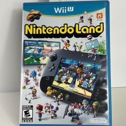 Nintendo Land (Nintendo Wii U 2012) Complete CIB W/ Manual