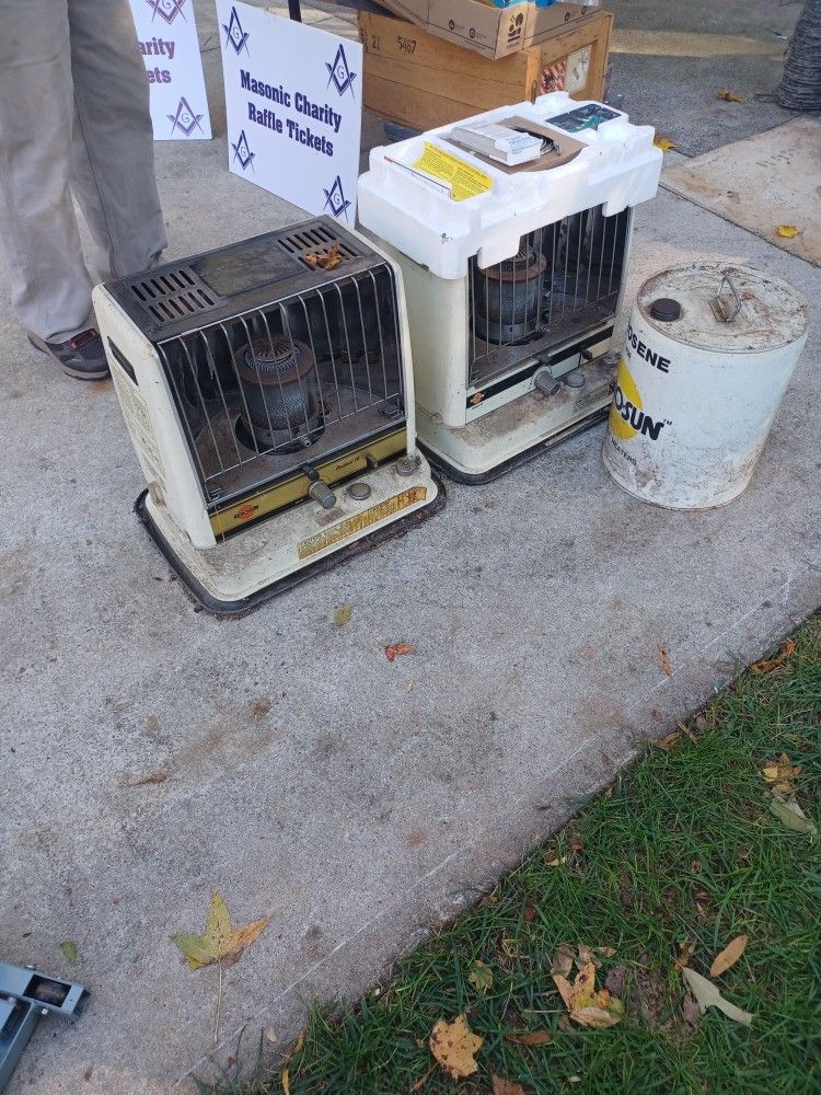 Your Choice Kerosene Heaters $60 Each