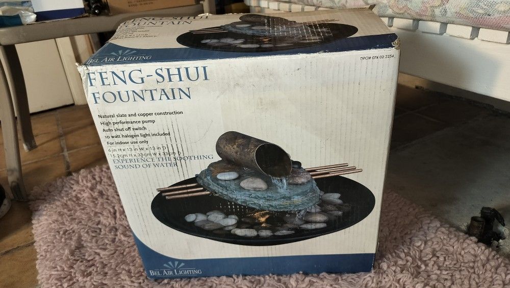 Feng Shui Fountain Brand New