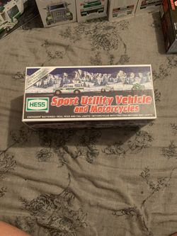 hess 2004 sport and utility vehicle and motorcycle