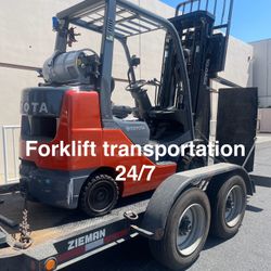 Forklift Transportation 