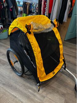 Burley bee bike trailer