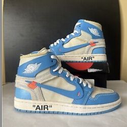 Air Jordan 1 Retro High Off-White University Blue Men's