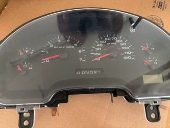 04-08 ford f150 instrument cluster gauge speedometer panel