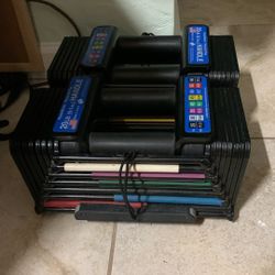 Powerblock dumbbells 60 Lb