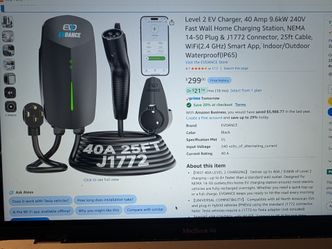 EV charger 40amps