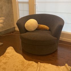 Hd buttercup Ottoman And Swivel Chair