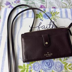 Kate Spade Cross Body Handbag (brown purse)