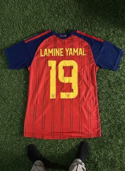 🔥 SPAIN LAMINE YAMAL WORLD CUP HOME JERSEY 🇪🇸 ALL SIZES