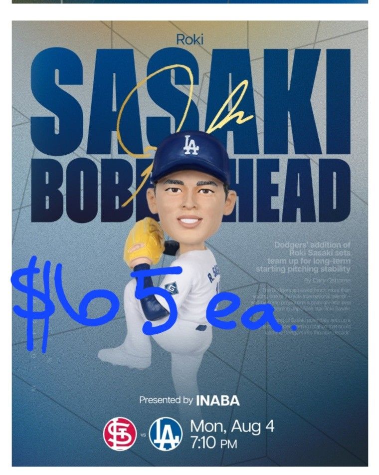 Sasaki BobbleHead S G A